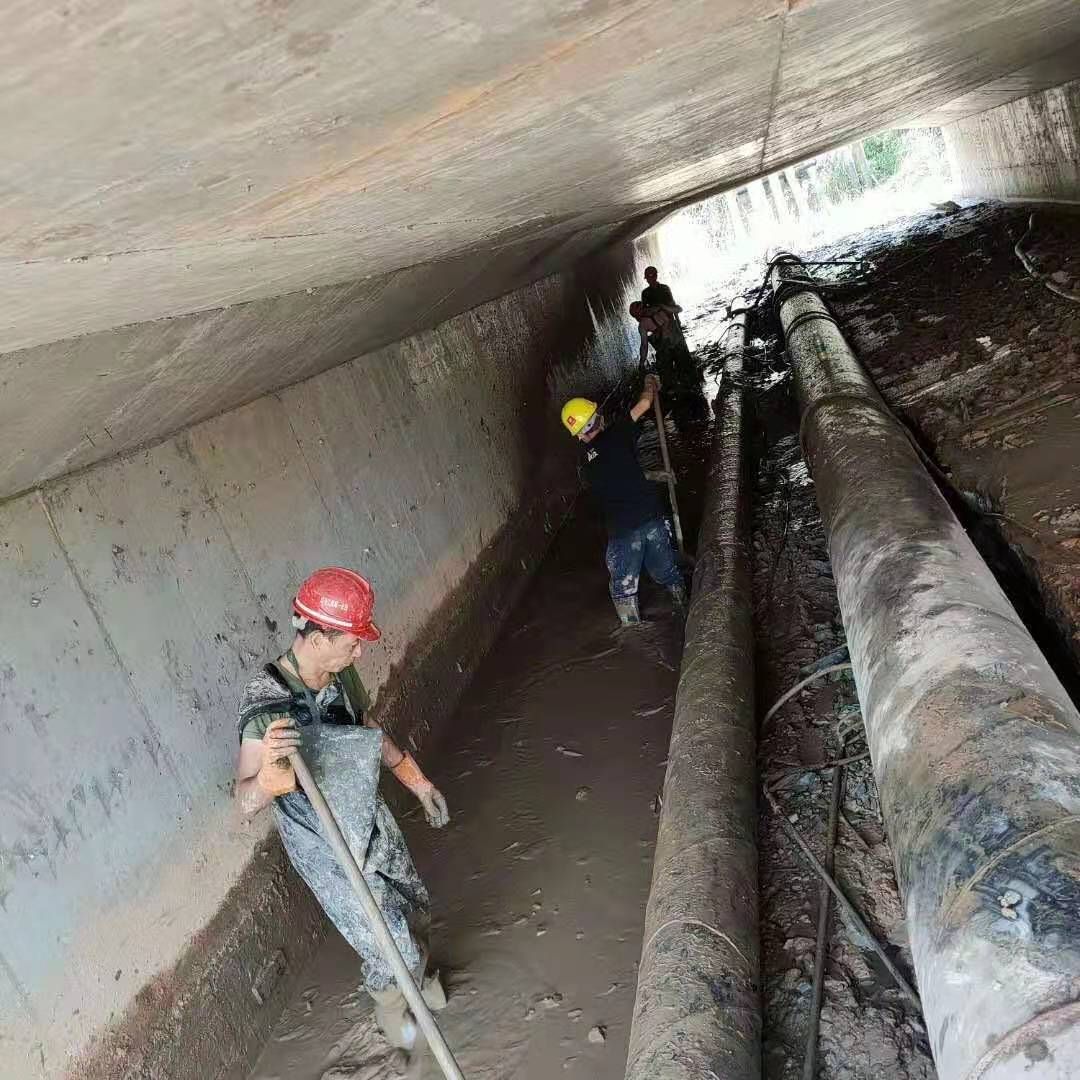 龙河镇工业管道清淤
